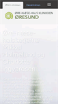Mobile Screenshot of oerelaegerne.dk